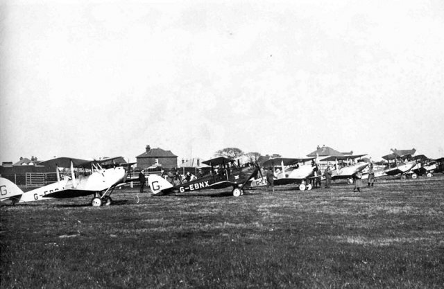 bournemouth air race april 1927 g-ebnx dh moth etc 0751-0185